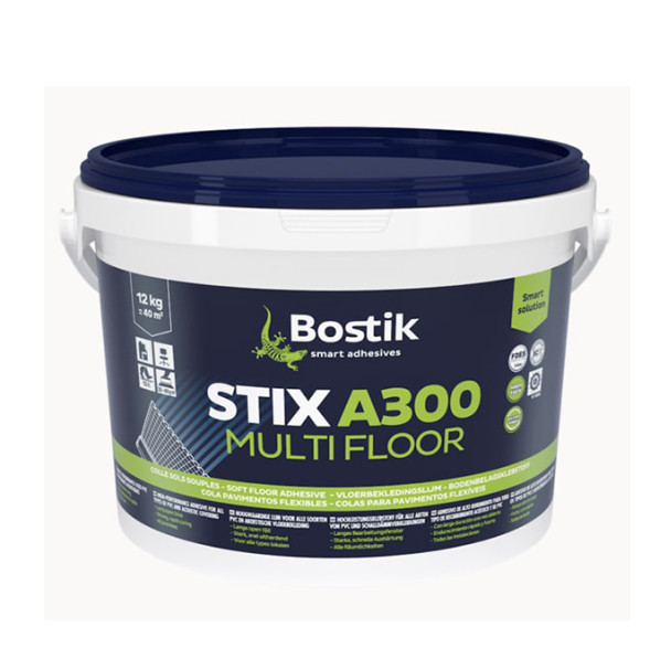 Bostik Stix A300 Multi Floor клей для підлогових покриттів з екстремальним навантаженням 20кг