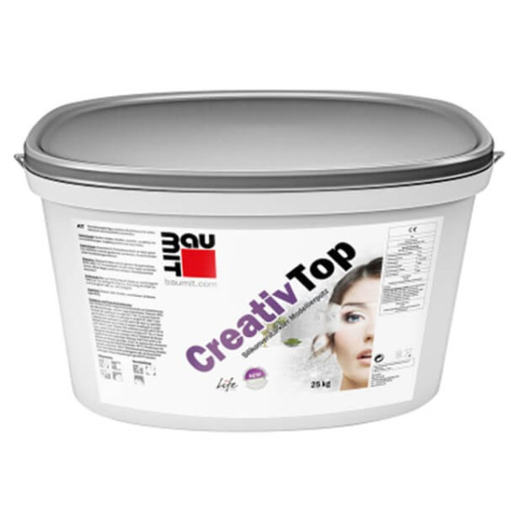 Baumit Creativ Top Fine штукатурка для наружных работ (зерно 1 мм) 25 кг