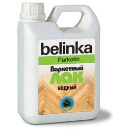 Belinka Parketin водний лак для підлогових покриттів із деревини 4л