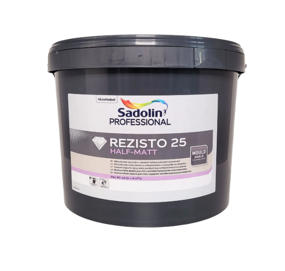Sadolin Rezisto 25 фарба для стін і стель з антигрибковим захистом