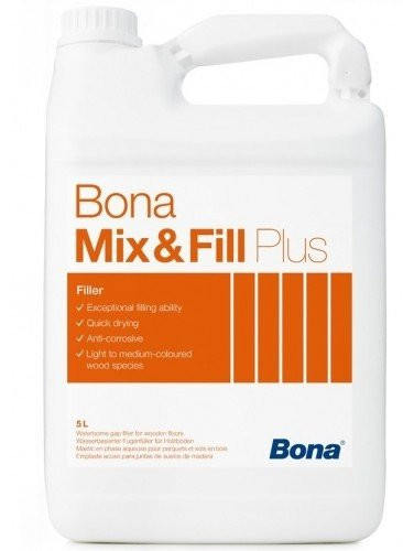 BONA Bona Mix &amp; Fill Plus шпаклівка для видалення порожнеч у дерев'яних підлогах 5л