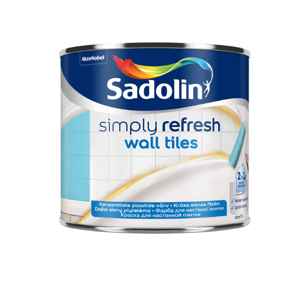 Sadolin Simply Refresh Wall Tiles фарба 2-в-1 для настінної керамічної плитки