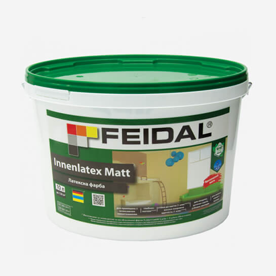 Латексная краска Feidal Innenlatex Matt белая 5л