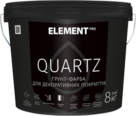 Element Quartz PRO фарба-грунт для штукатурки 25кг