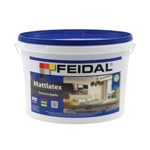 Латексная краска матовая Feidal Mattlatex 2.5л