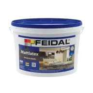 Латексная краска матовая Feidal Mattlatex 2.5л
