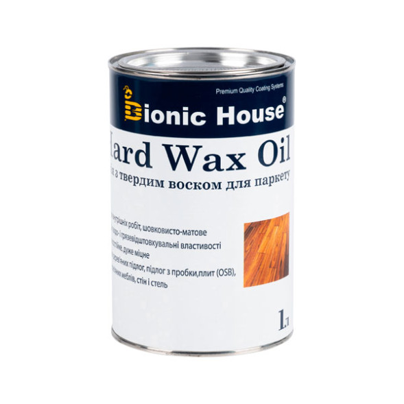 Bionic House Hard Wax Oil олія для дерев'яних підлог