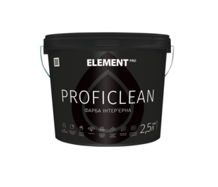 PROFICLEAN ELEMENT PRO фарба для стін та стель 15л