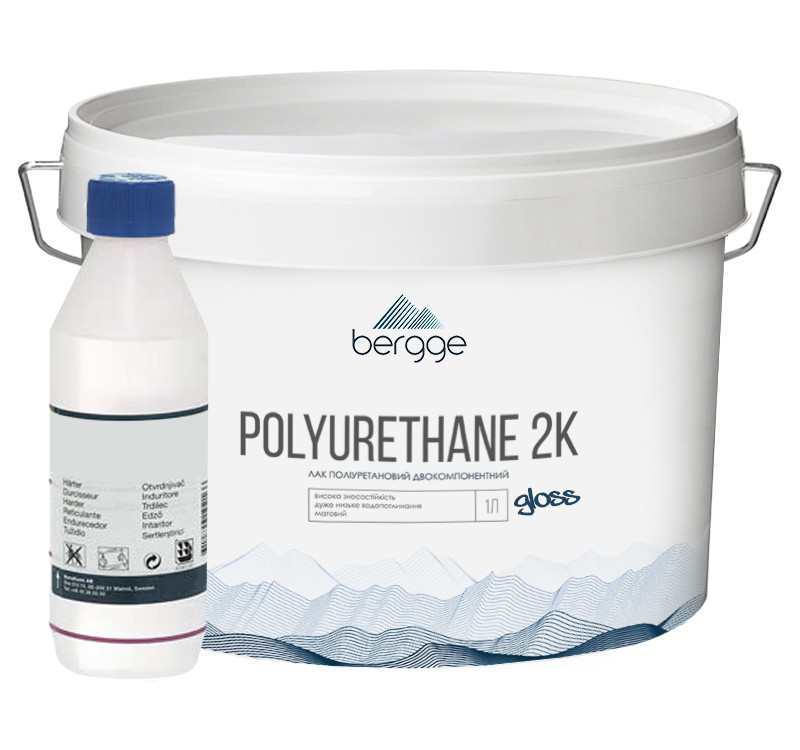 Bergge Polyurethane 2K лак поліуретановий двокомпонентний 1л