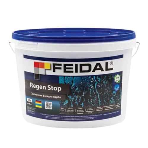 Атмосферостойкая краска Feidal Regen Stop для фасада 2.5л