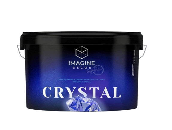 Imagine Decor Crystal штукатурка із кристалічними кульками