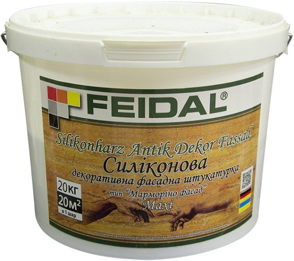 Feidal Silikonharz Antik Dekor Fassad силиконова фасадна штукатурка 20кг