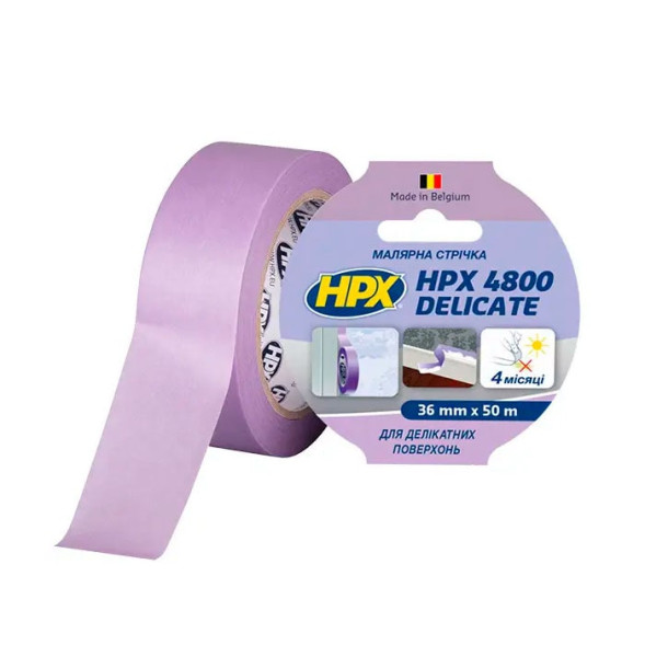 HPX 4800 Delicate малярна стрічка для делікатних поверхонь