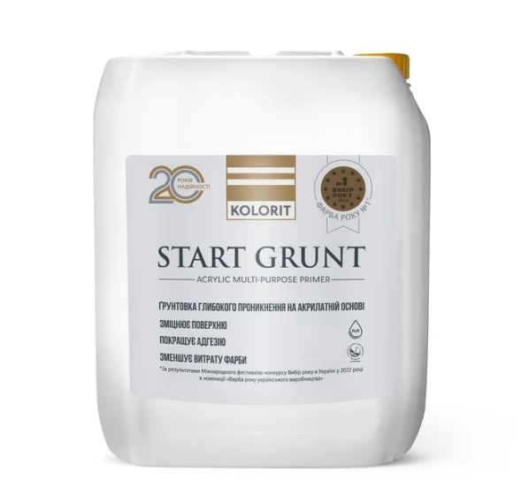 Kolorit Start Grunt ґрунт глибокого проникнення 10л
