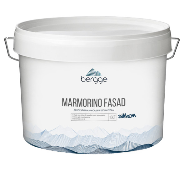 Bergge Marmorino Fasad Silikon силиконовая фасадная декоративная штукатурка