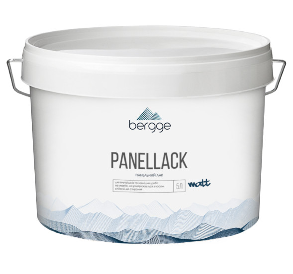 Bergge Panellack панельний лак для дерева 5л