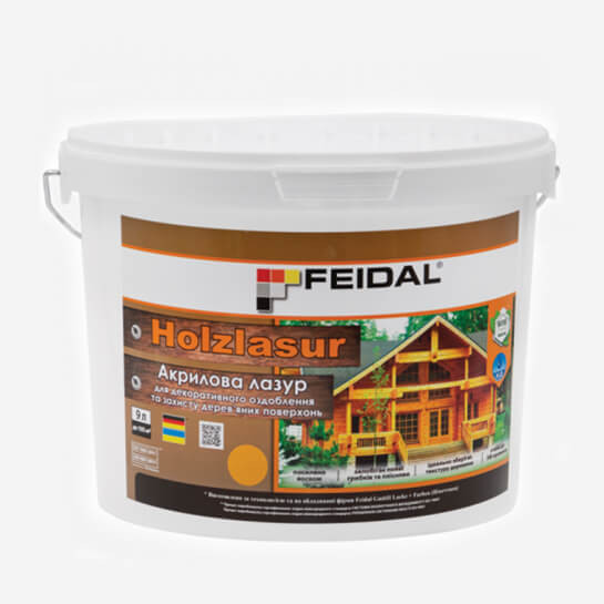 Feidal Holzlasur фарба для дерева 9л