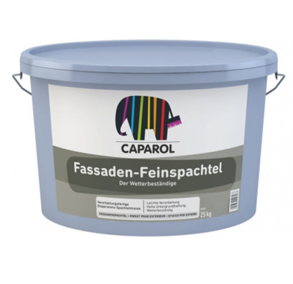 Caparol Fassaden-Feinspachtel naturweiss шпаклювальна маса для фасадів 25кг