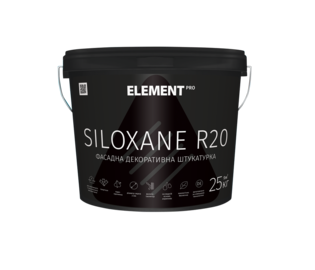 SILOXANE R20 ELEMENT PRO акрилова штукатурка 25кг