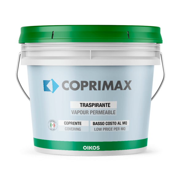Oikos Coprimax газо-паропроникна фарба для стін 10л