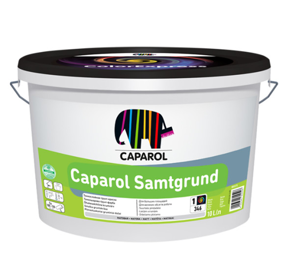 Caparol SamtGrund фарба ґрунтувальна для стін та стель 10л