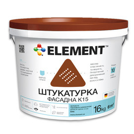 Element К15 акриловая штукатурка барашек 25кг