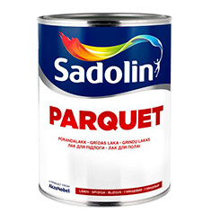 SADOLIN PARQUET 20 напівматовий лак для дерев'яних підлог 5л