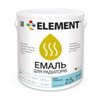 ELEMENT акриловая эмаль для радиаторов 2,5л