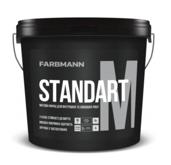 Farbmann Standart M устойчива к мойке латексная краска
