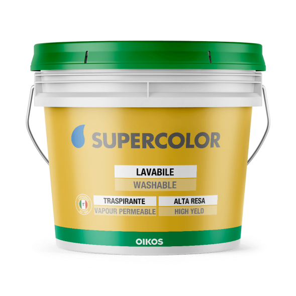 Oikos Supercolor акрилова інтер'єрна фарба із сануючим ефектом 10л