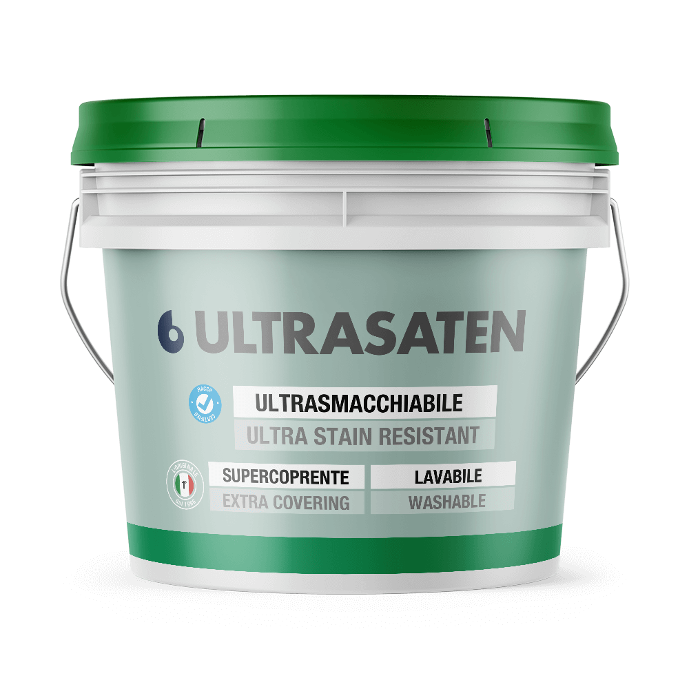 Oikos Ultrasaten Bianco Opaco матова емаль для стін 10л