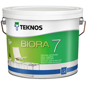 Teknos Biora 7 матова акрилатна фарба 9л