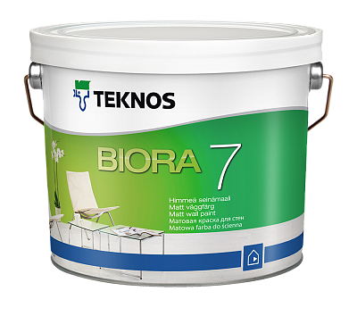 Teknos Biora 7 матова акрилатна фарба 9л