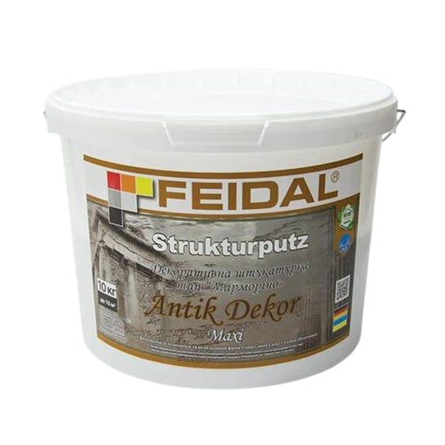 Декоративна штукатурка Feidal Strukturputz Antik Dekor maxi імітація природного каменю 3кг