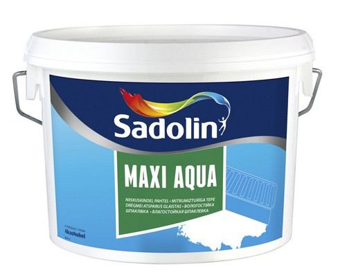 SADOLIN MAXI AQUA влагостойкая шпаклевка для ванн 2.5л