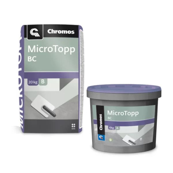 Chromos Microtopp BC мікроцемент на полімерній основі