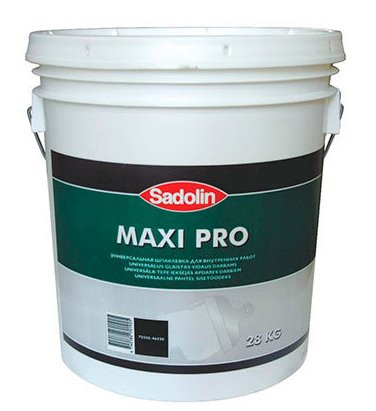 SADOLIN MAXI PRO универсальная шпаклевка для интерьера 17л