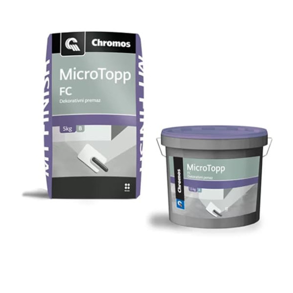 Chromos Microtopp FC двухкомпонентный микроцемент