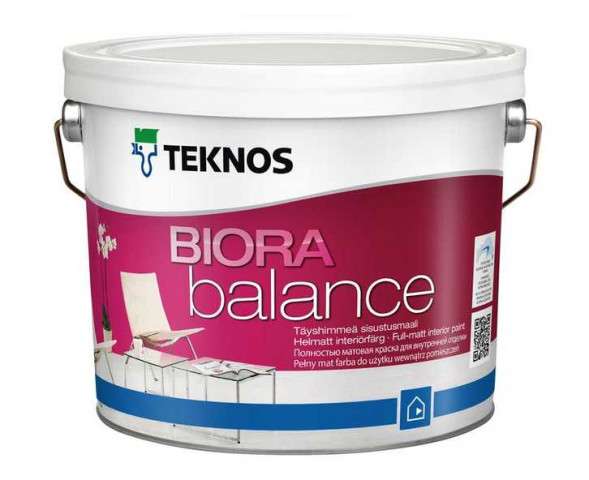 Teknos Biora balance матовая акрилатная краска 9л 