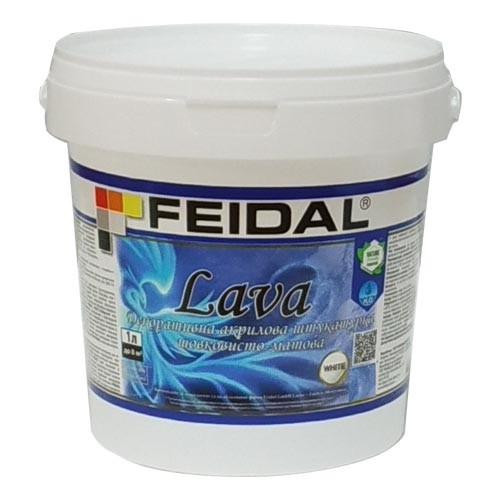 Декоративная штукатурка Feidal Lava матовый перламутр 1л