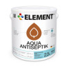 ELEMENT Aqua Antiseptik Деревозащитное средство (белое) 10л
