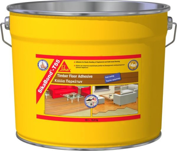 SIKA SikaBond-T54 поліуретановий клей для паркету 13.4кг