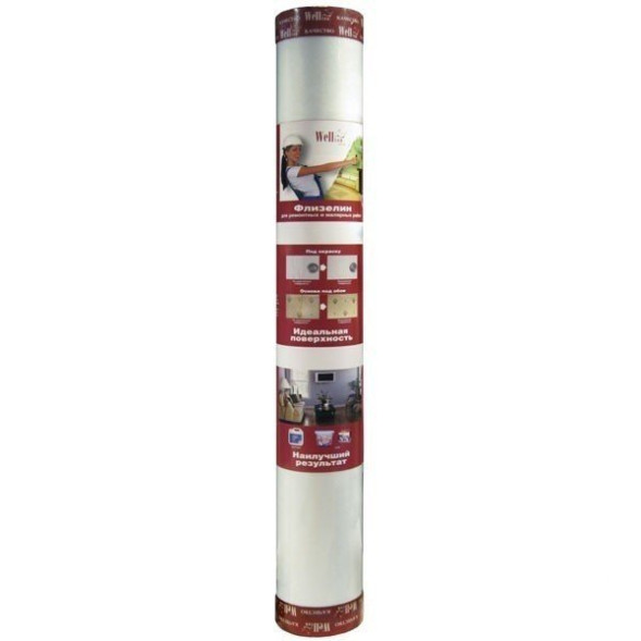 Wellton Fliz WF130 малярний флізелін для армування поверхонь 20 м