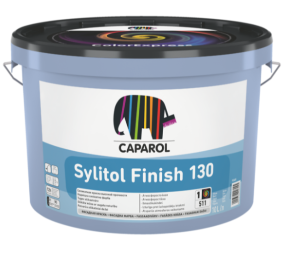 CAPAROL Sylitol Finish 130 силикатная краска 10л