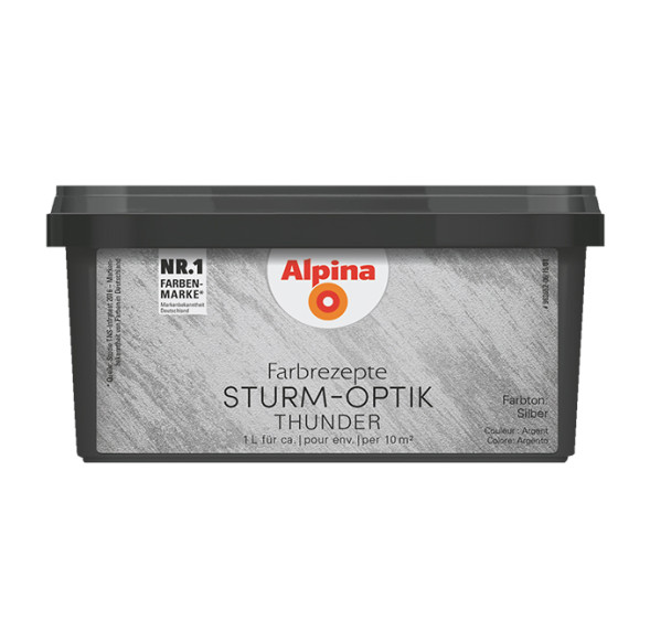 Alpina STURM-OPTIK Декоративное покрытие с эффектом металлического блеска