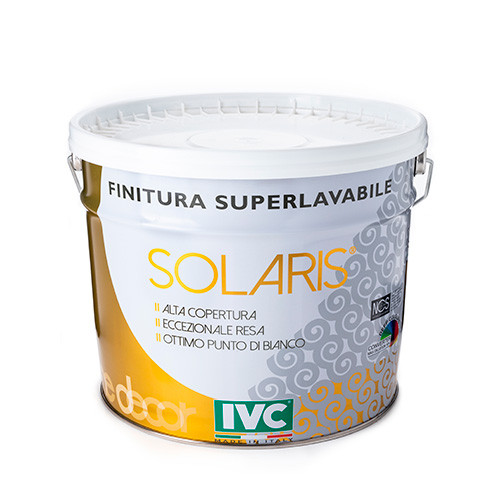 IVC SOLARIS фарба, що миється, для стін і стель 10л