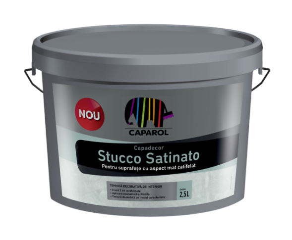 CAPAROL Stucco Satinato дисперсионная интерьерная шпаклевка 5л