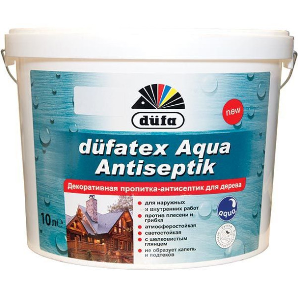 Dufa Dufatex Aqua Antiseptik просочення для дерева 10л