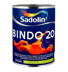 Sadolin Bindo 20 краска для стен и потолков 0.9л