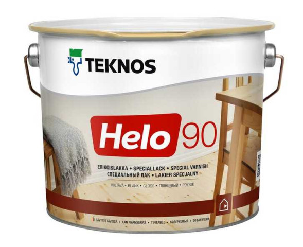 Teknos Helo 90 совершенно глянцевый, уретано-алкидный лак 9л